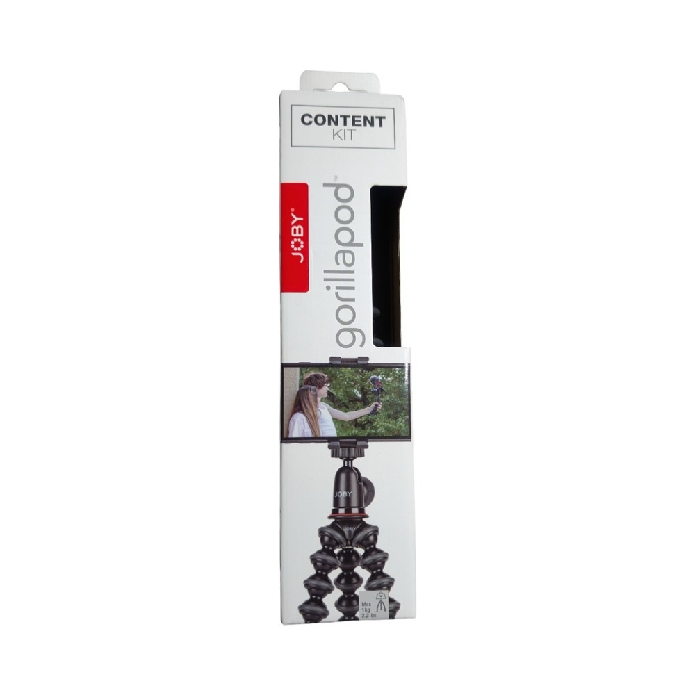 Cc6-N‎ JOBY Gorilla Pod Content Kit With Phone Clamp Flexible Durable